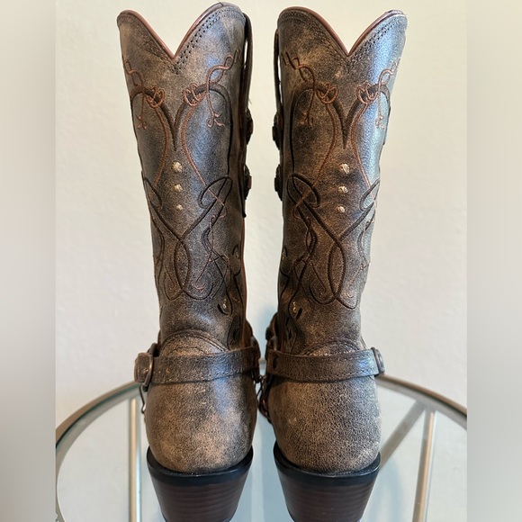 Ladies Durango crush dusk to dawn cowboy boot size 7. Like new - Picture 3 of 6